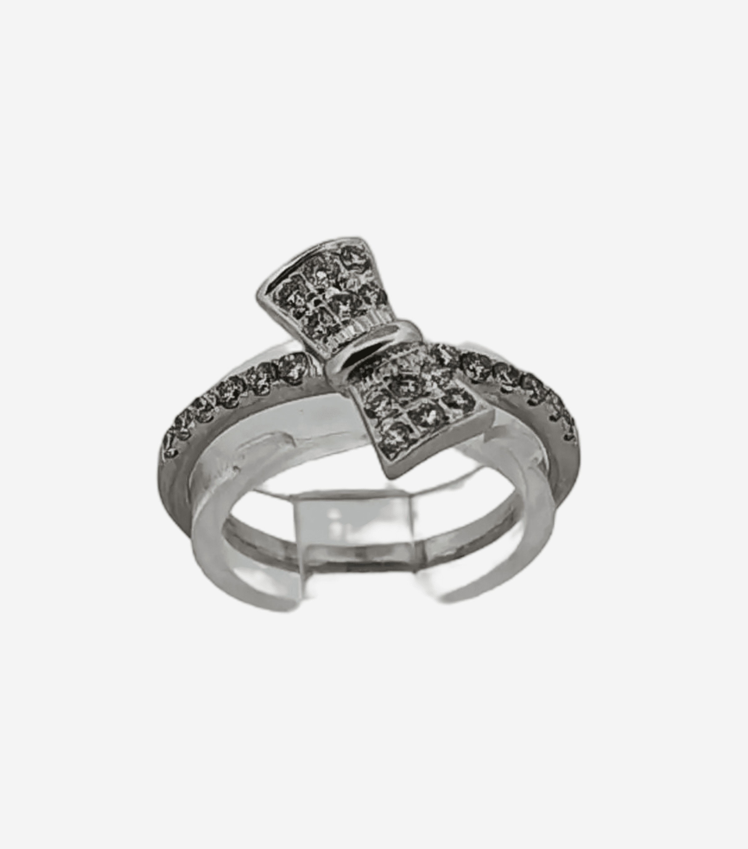 Radiant Solitaire Ring — view 2
