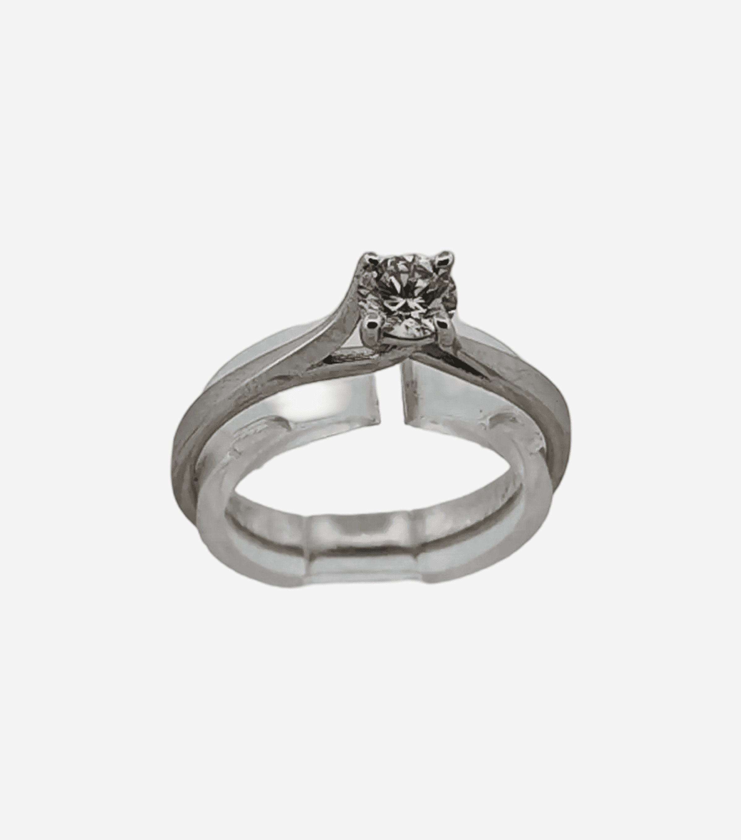 Solitaire Grace Ring — view 2