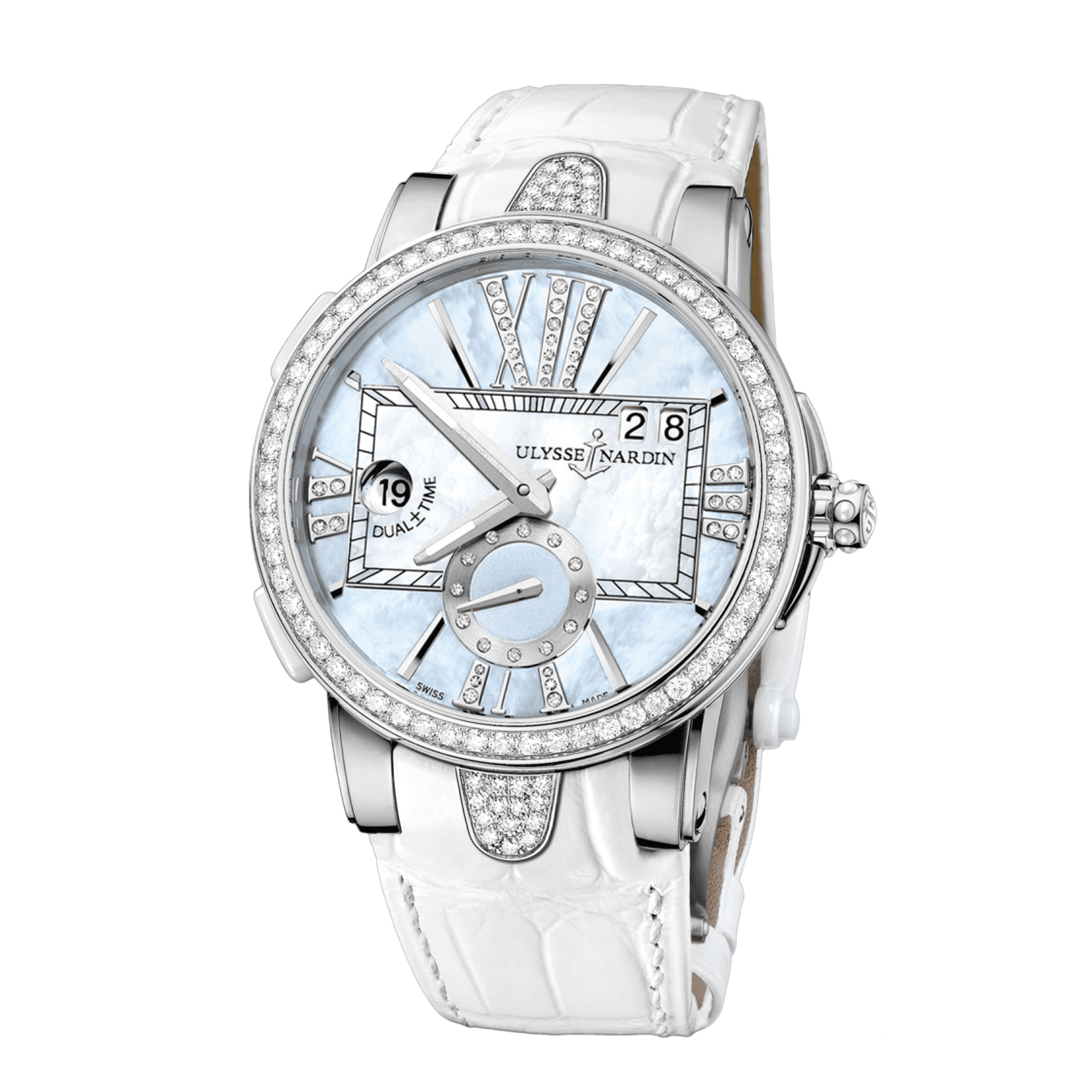 Ulysse Nardin Executive Dual Time Lady 243-10B/393