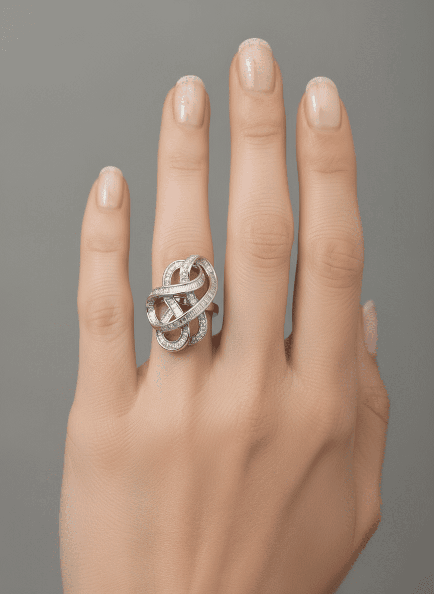 Eternal Knot Ring — view 1