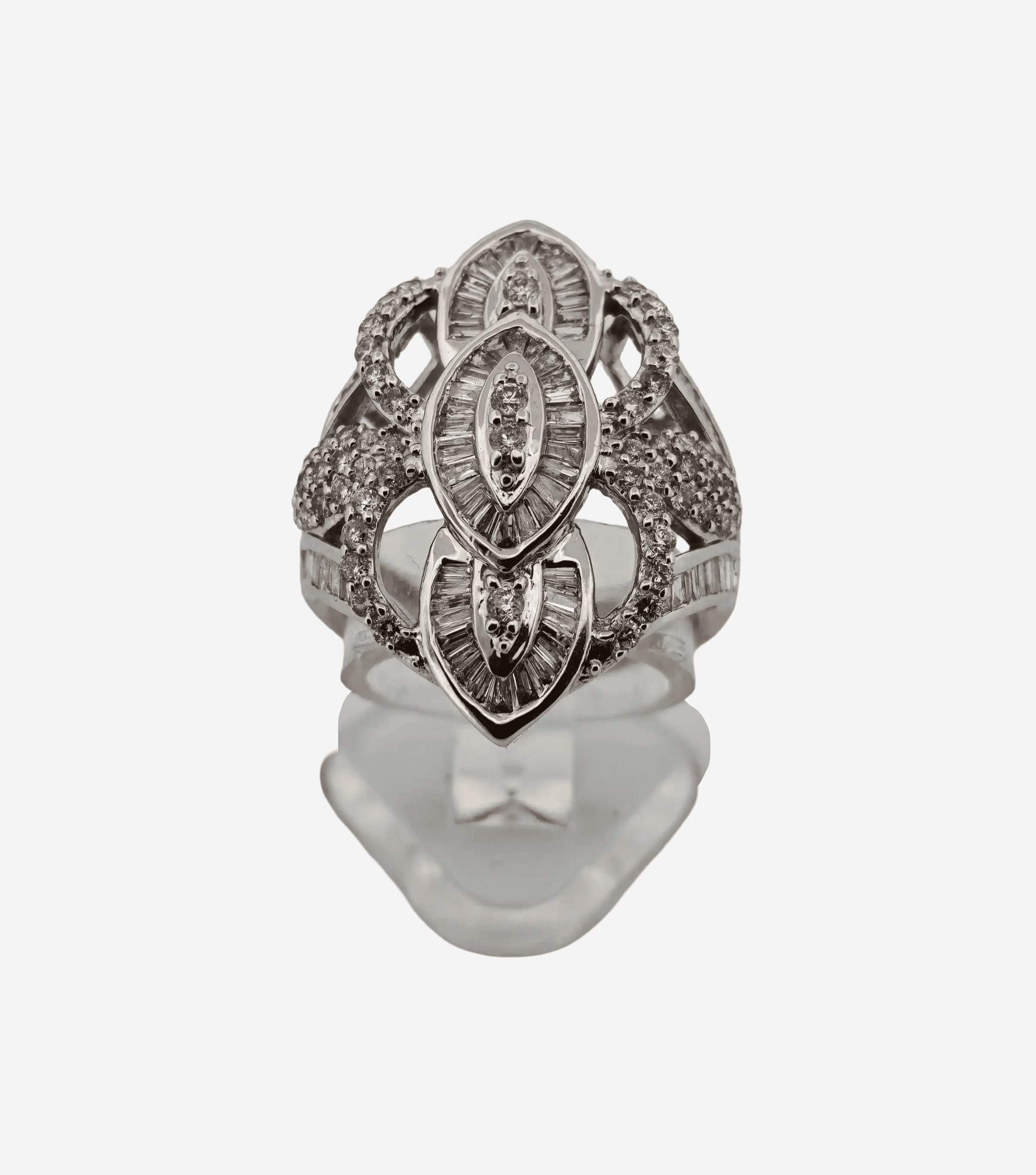 Marquise Crown Ring — view 2