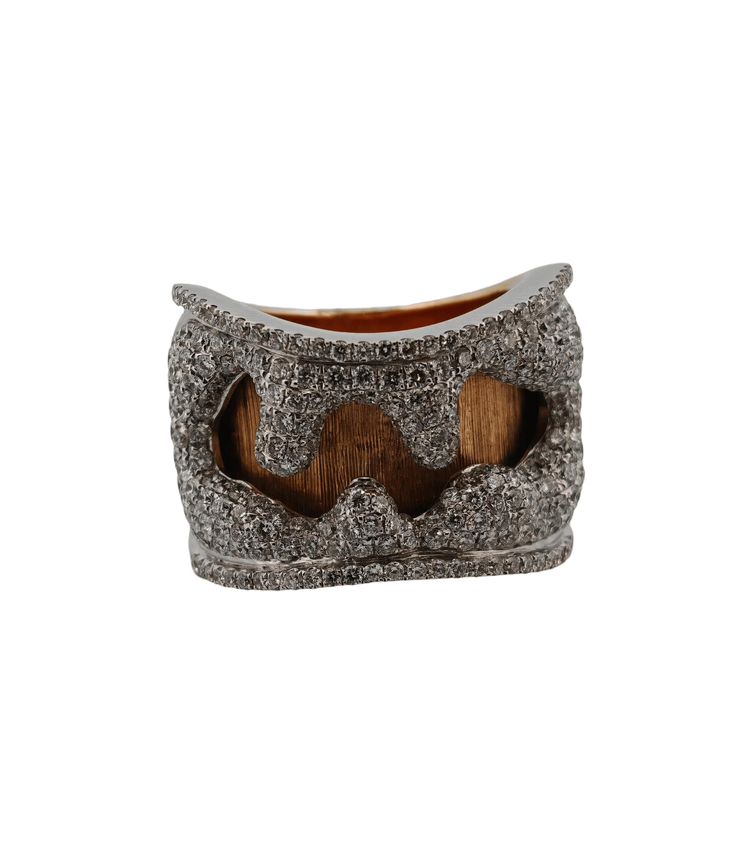 Golden Illusion Ring — view 2