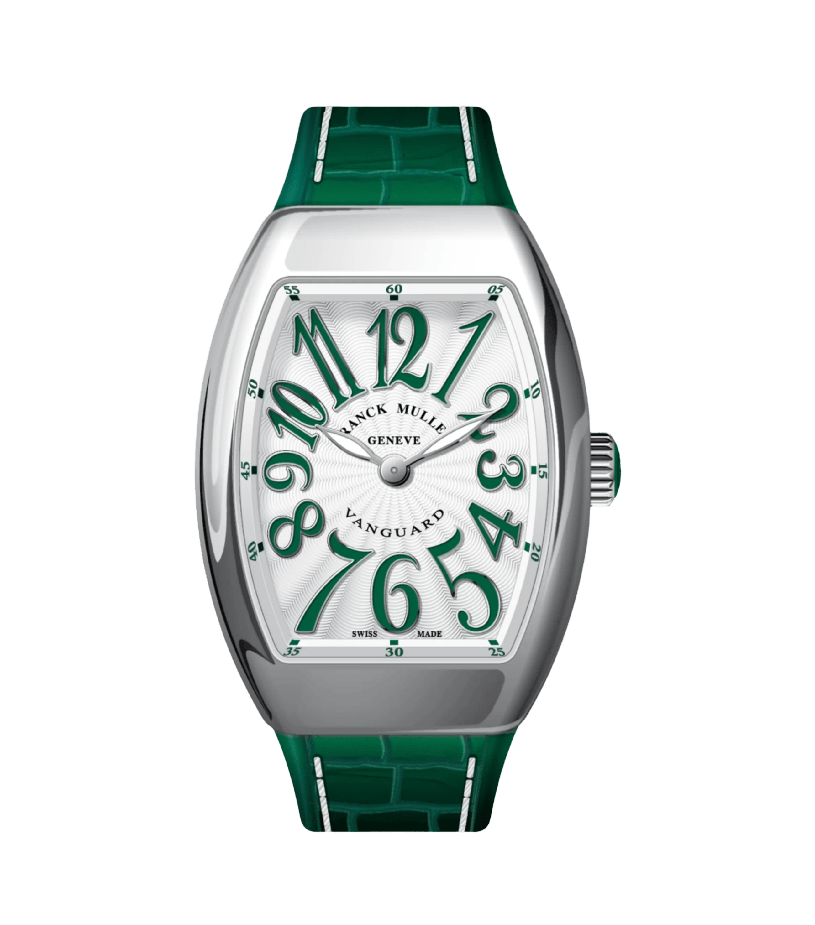 Franck Muller Vanguard Quartz 32 mm Green V32 QZ AC BL Blue