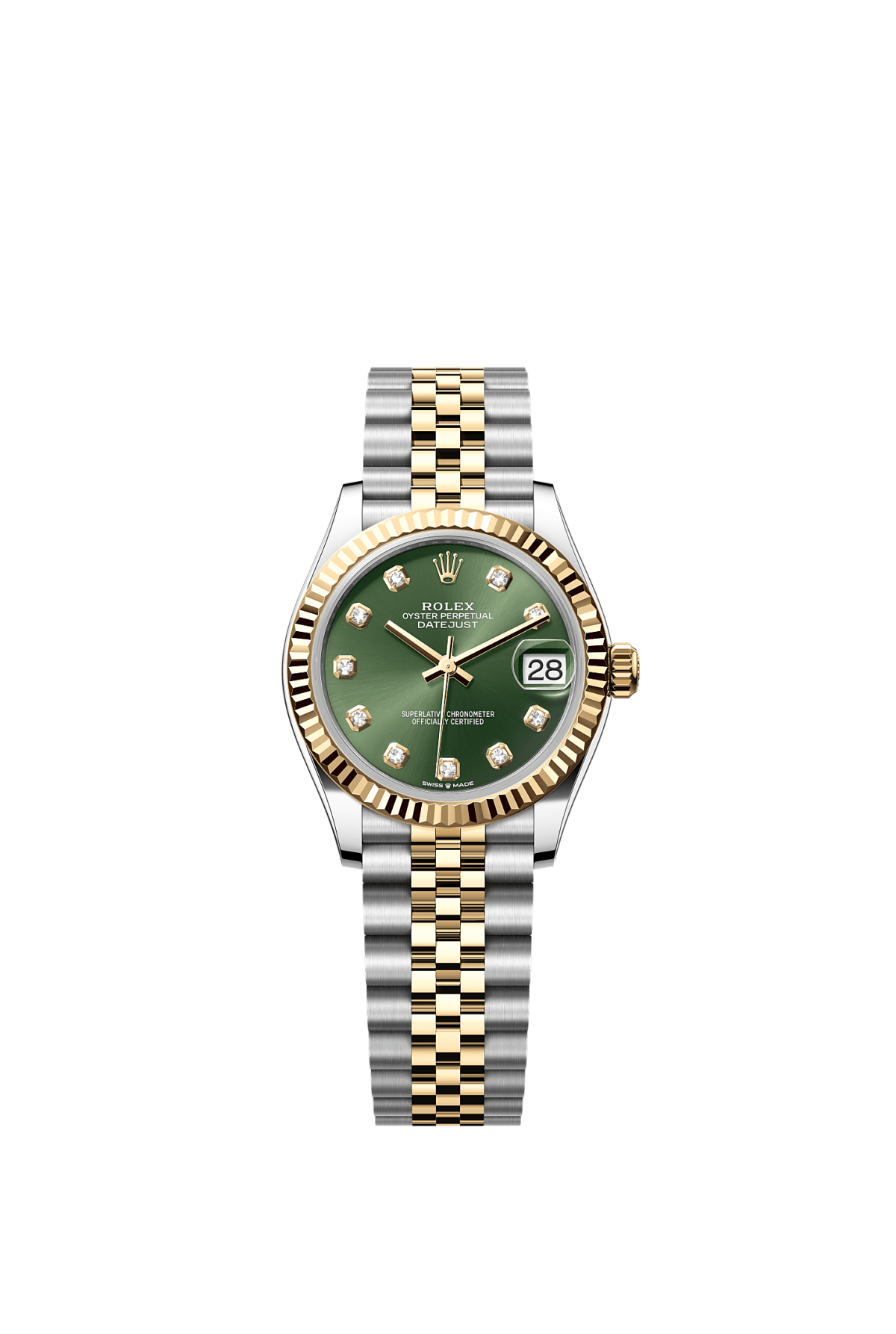 Rolex Datejust 31mm Green Diamond Dial 278273