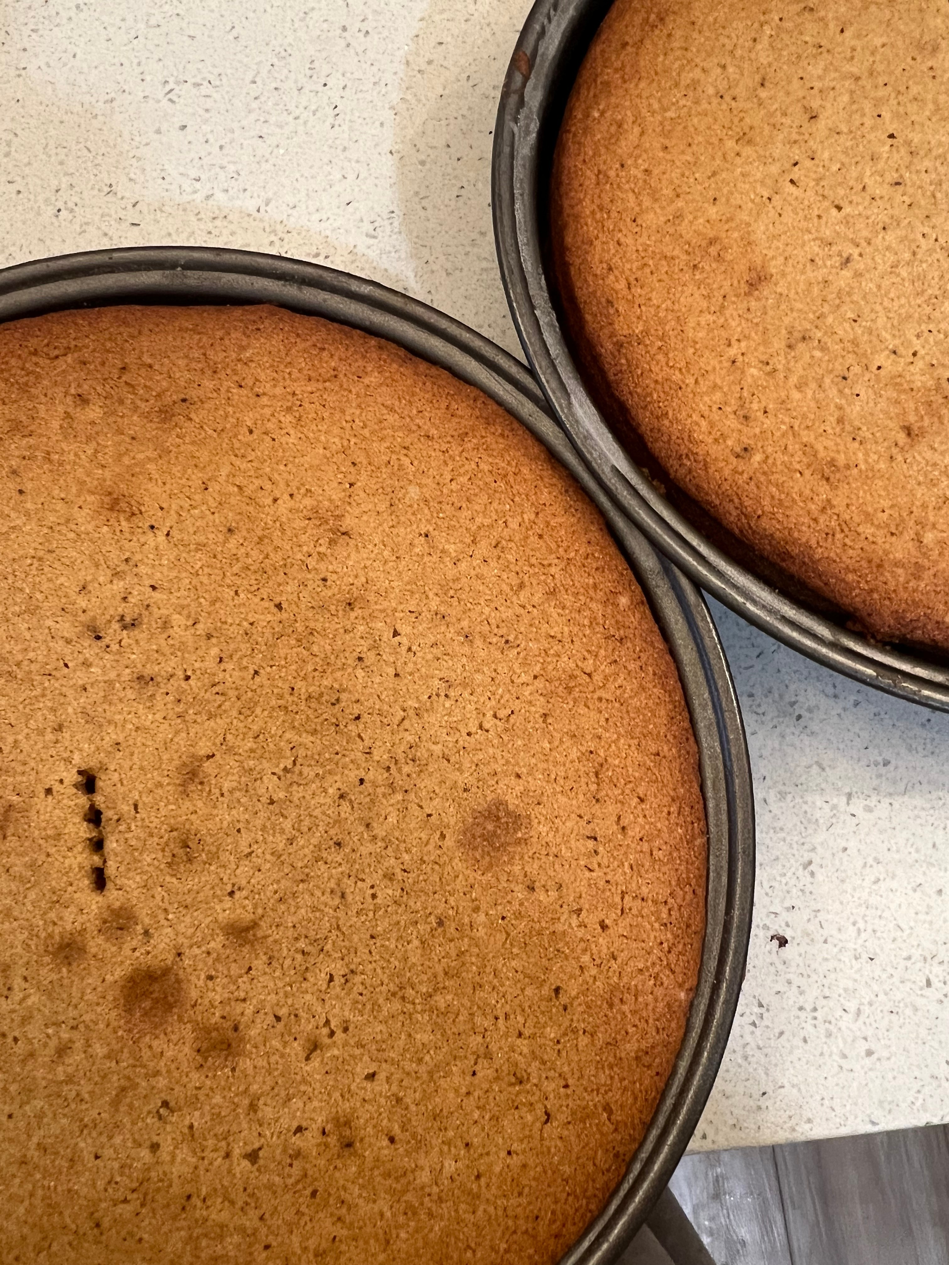 Slice of fresh-milled vanilla cream cheese cake