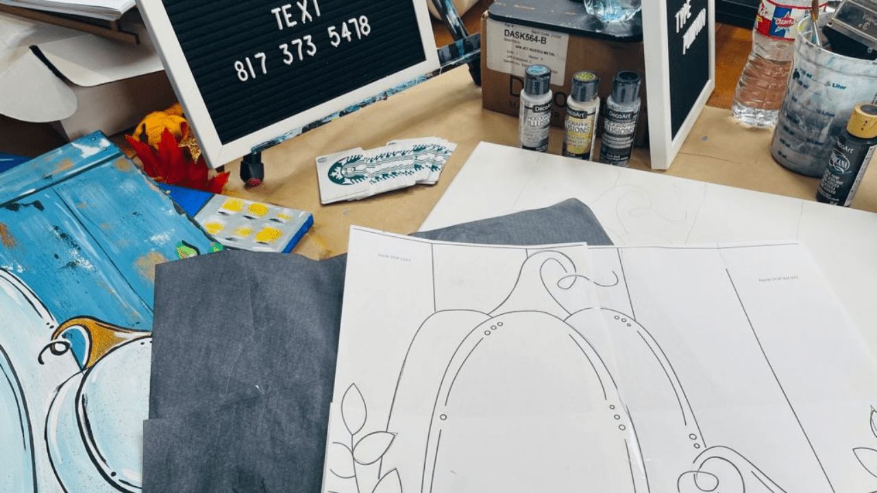 Did You Know You Can Trace Your Canvas? It’s Easy and I’ll Show You How!