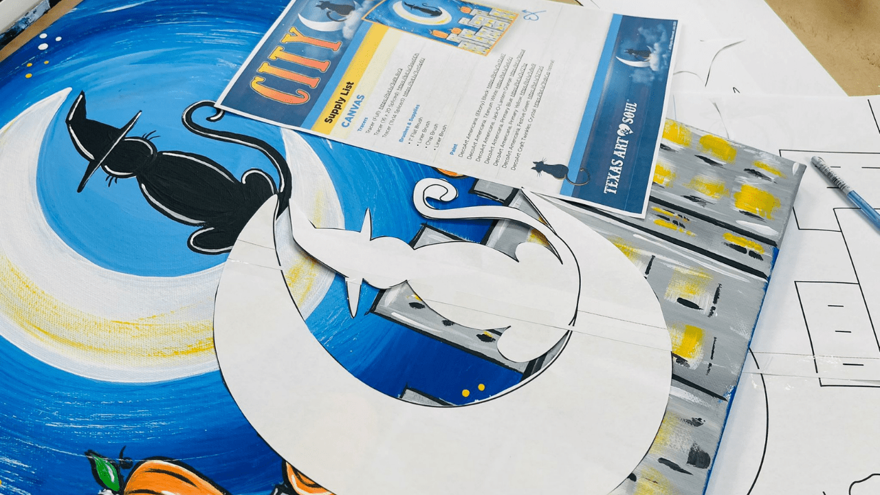 Easy Canvas Tracing Technique | How and Why to Cut First Then Trace