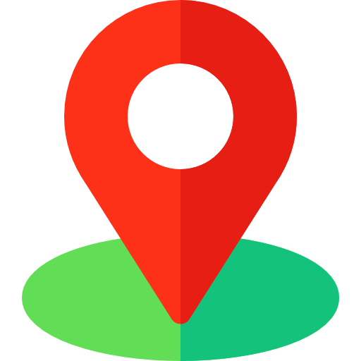 Service area location pin icon
