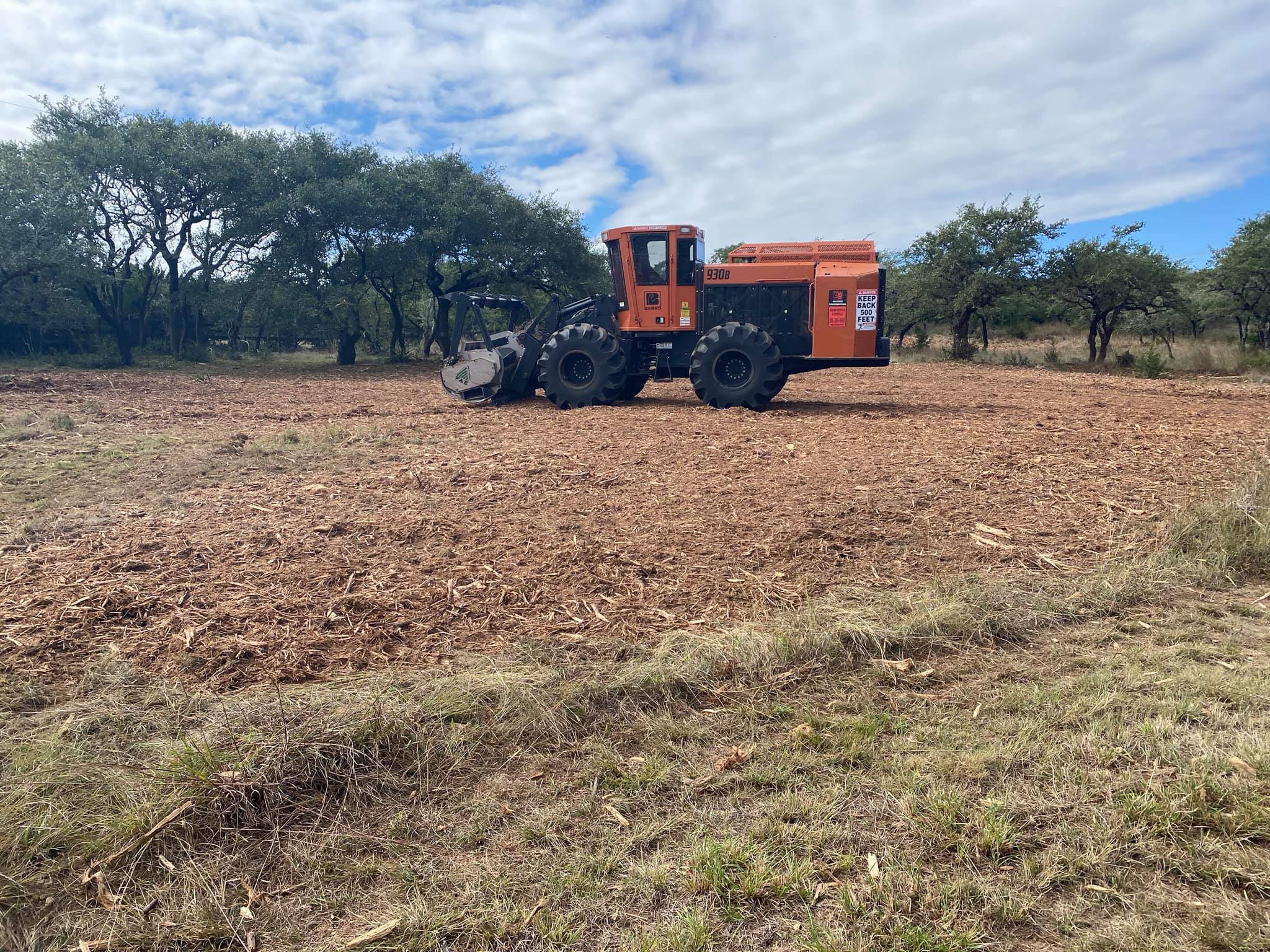 Texas Grading dirt work in Central Texas