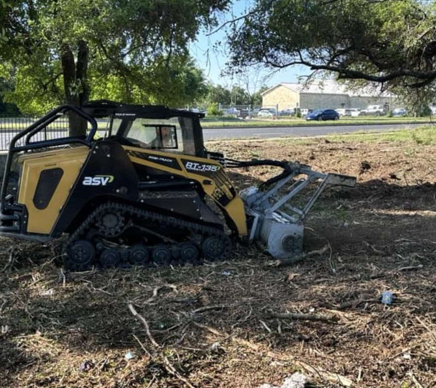 Texas Grading dirt work in Central Texas