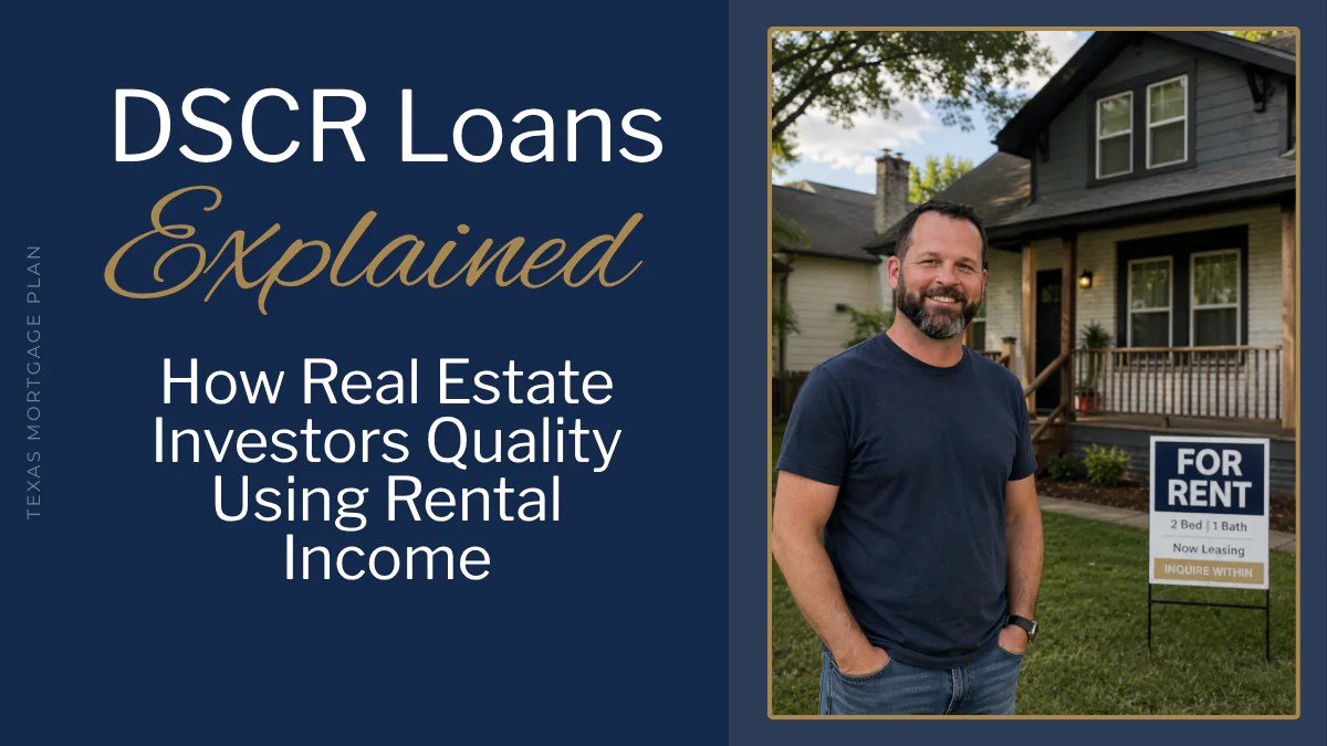 Real estate investor infront of rental property purchased with a DSCR loan