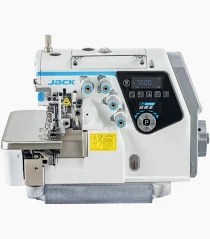 Overlock JACK JK-C7-02X250 para remallado rápido y estable en tejidos ligeros y medianos, con alta velocidad, precisión y rendimiento industrial continuo.
