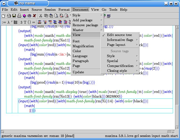 Texmacs Maxima Interface - Nature Picture Collection - Ultra HD Quality