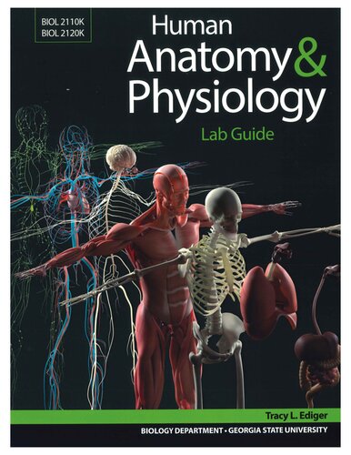 Human Anatomy & Physiology Lab Guide by Tracy L. Ediger Format: PDF eTextbooks ISBN-13: 9781643863696 ISBN-10: 9781643863696 Delivery: Instant Download Authors: Tracy L. Ediger Publisher: bluedoor