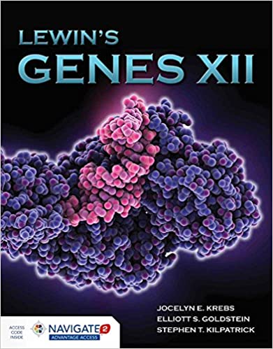 Lewin's GENES XII (12th Edition) Format: PDF eTextbooks ISBN-13: 978-1284104493 ISBN-10: 1284104494 Delivery: Instant Download Authors: Jocelyn E. Krebs Publisher: Jones & Bartlett Learning