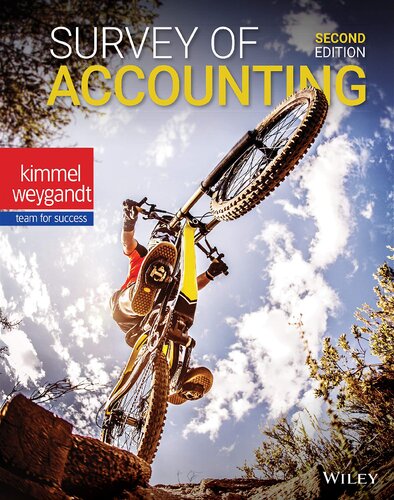 Survey of Accounting (2nd Edition) Format: PDF eTextbooks ISBN-13: 978-1119594536 ISBN-10: 1119594537 Delivery: Instant Download Authors: Paul D. Kimmel Publisher: Wiley