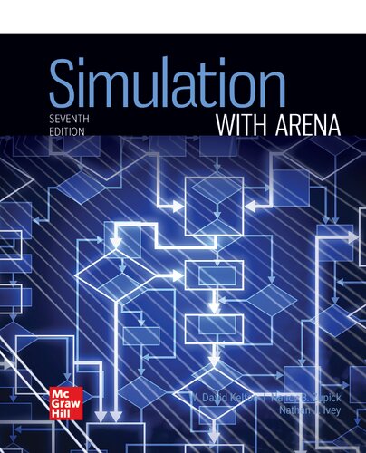 Simulation with Arena (7th Editon) by W. David Kelton Format: PDF eTextbooks ISBN-13: 978-1266275722 ISBN-10: 126627572X Delivery: Instant Download Authors: W. David Kelton Publisher: McGraw Hill