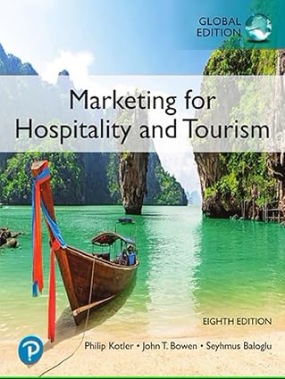 Marketing for Hospitality and Tourism (8th Edition) Global Edition Format: PDF eTextbooks ISBN-13: 978-1292363516 ISBN-10: 1292363517 Delivery: Instant Download Authors: PHILIP KOTLER Publisher: PEARSON 