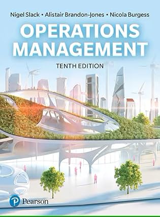 Slack - Operations Management (10th Edition) by Nigel Slack Format: PDF eTextbooks ISBN-13: 978-1292408248 ISBN-10: 1292408243 Delivery: Instant Download Authors: Nigel Slack Publisher: Pearson