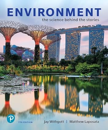 Environment - The Science Behind the Stories (7th Edition) Format: PDF eTextbooks ISBN-13: 978-0136451471 ISBN-10: 0136451470 Delivery: Instant Download Authors: Jay Withgott Publisher: Pearson