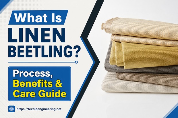 Linen Beetling Process