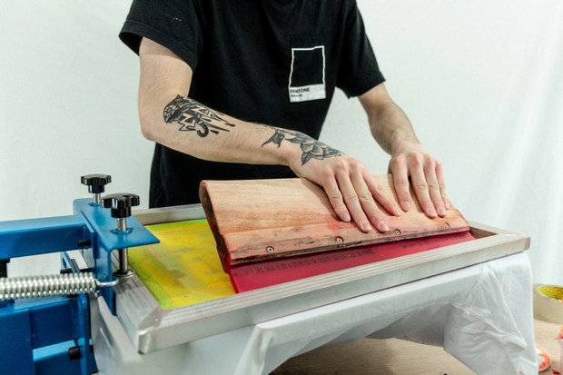 textile printing process