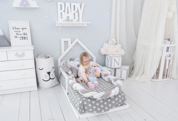 Safe Floor Bed for Toddlers