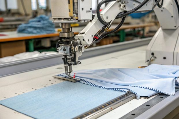 Robotic Arms in sewing machine