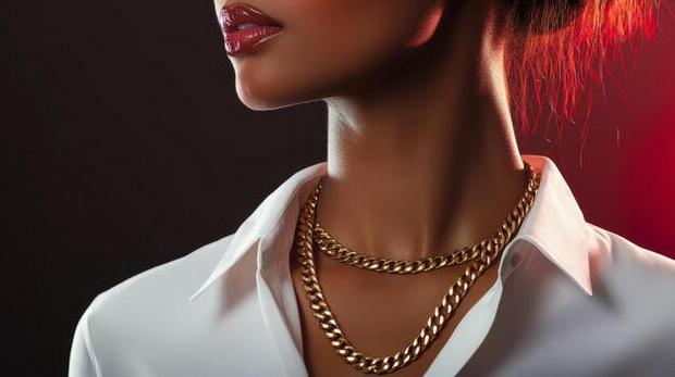Gold Curb Chain