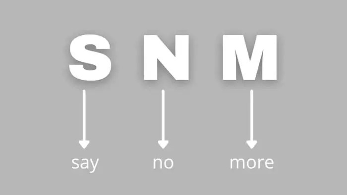 what does snm mean in texting - Ilustrasi 3