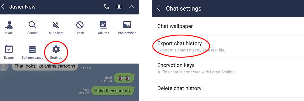 How to Convert Line Messages to Text (SMS) On Android