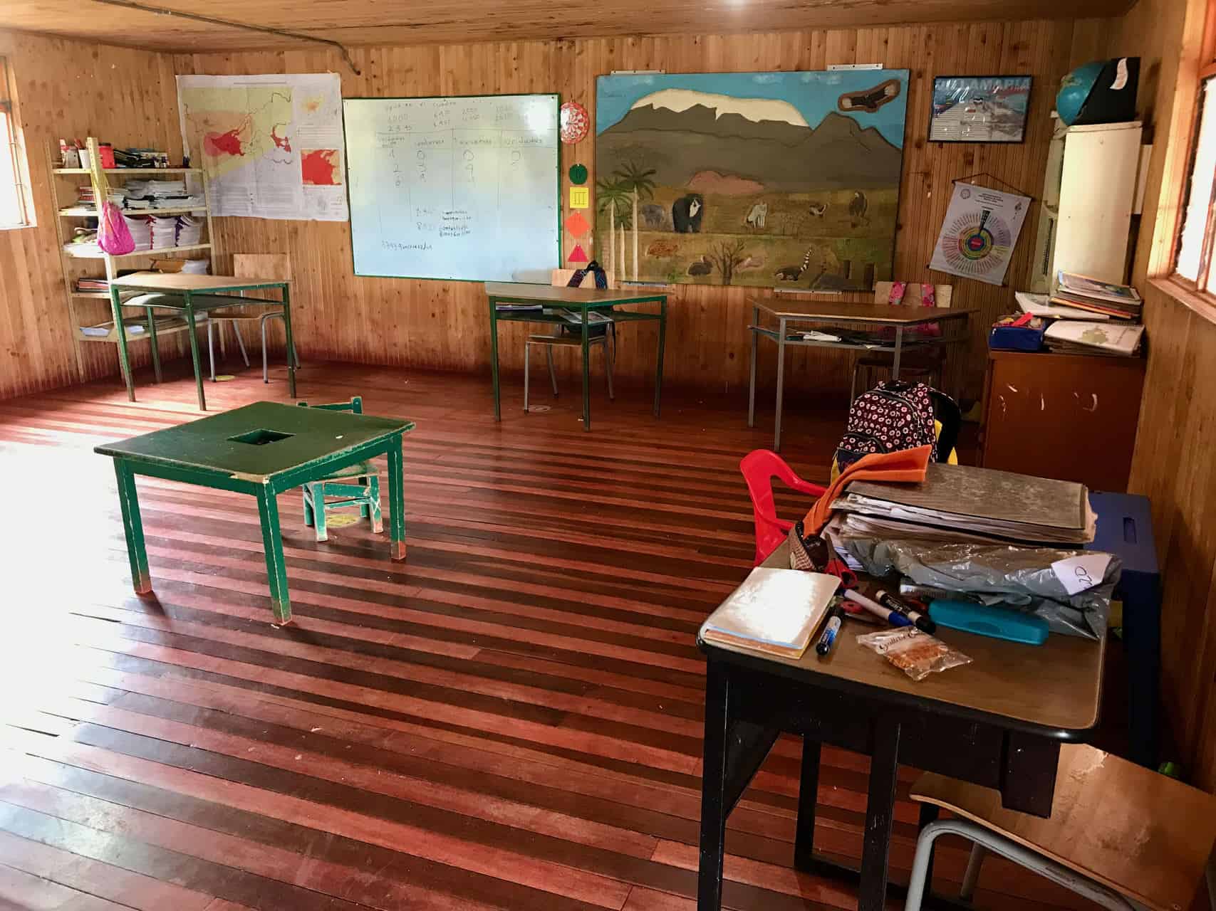 Blick ins Schulzimmer (Bild: M. Schäfer)