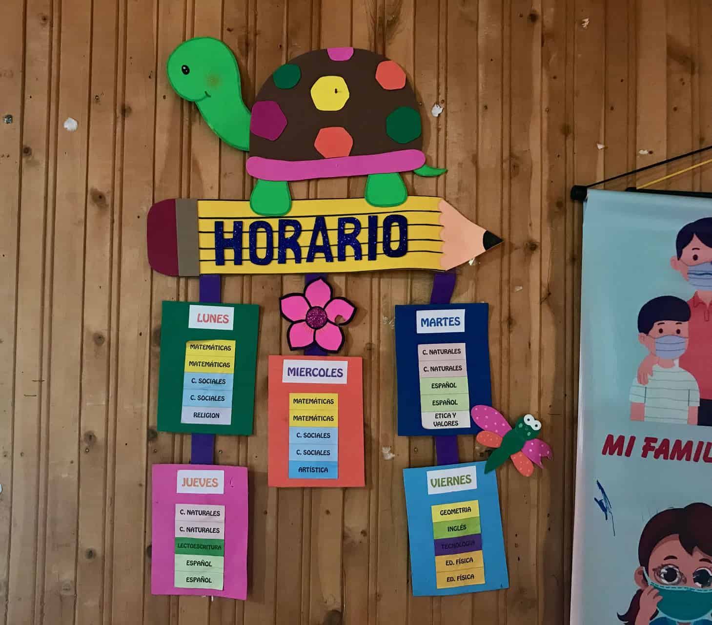 Stundenplan (Bild: M. Schäfer)