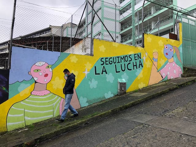 Antiolvido Street Art (Bild: M. Schäfer)