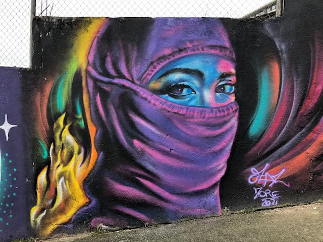 Antiolvido Street Art (Bild: M. Schäfer)