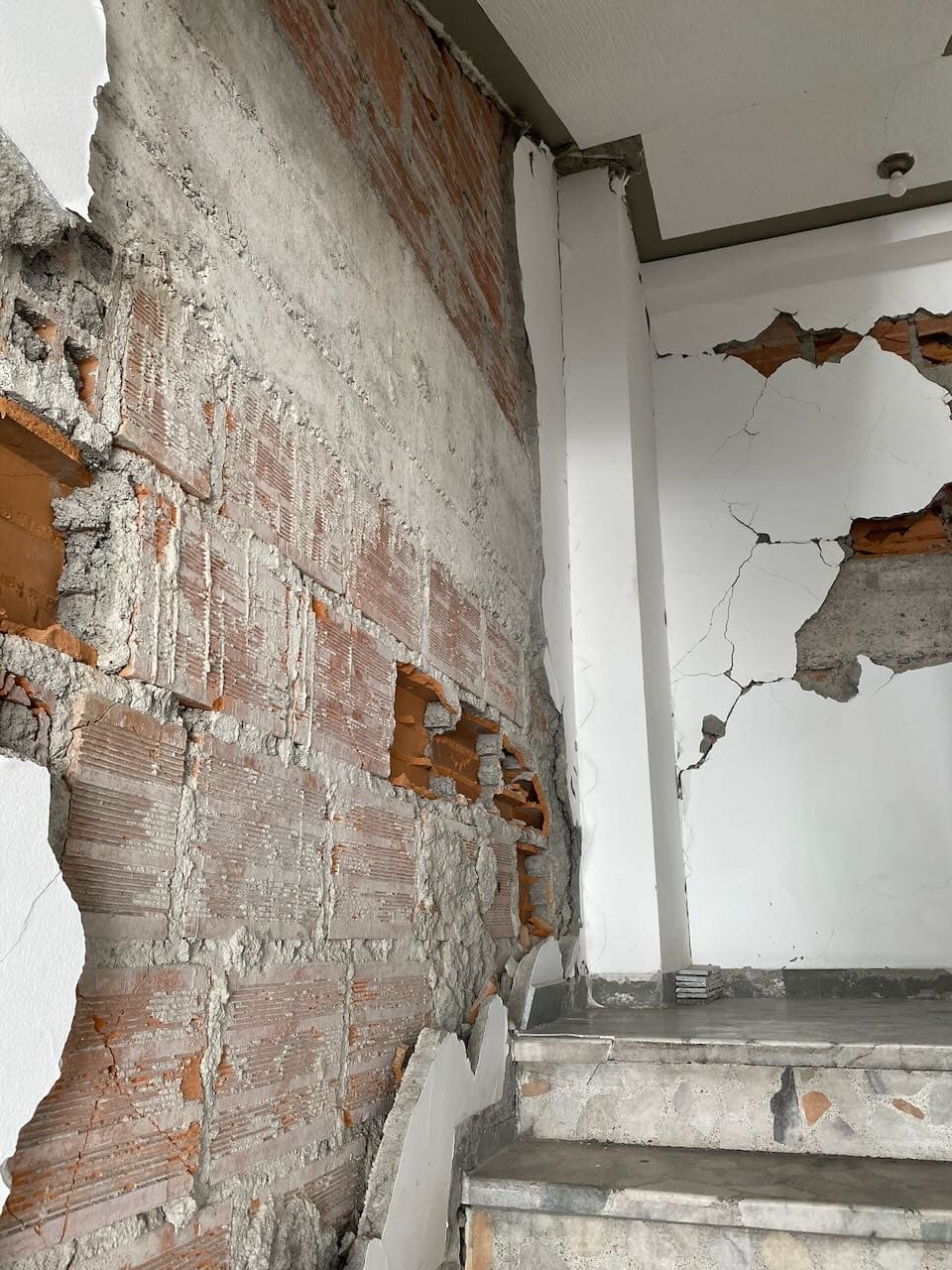 Treppenhaus bei einer Verwandten (Bild: M. Schäfer)