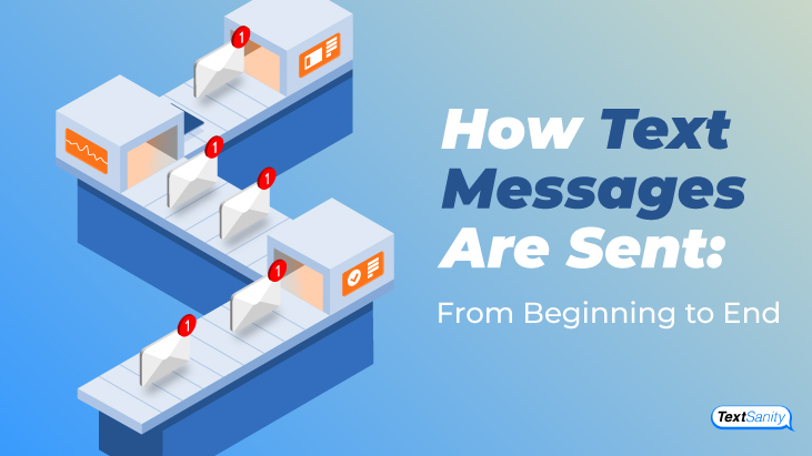 How text messages are sent: from beginning to end