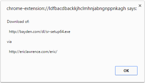 Non-secure download