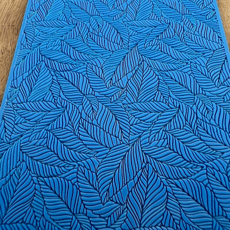 Foliage Stack - BS4008r - Metal Clay and Polymer Clay Texture Mat