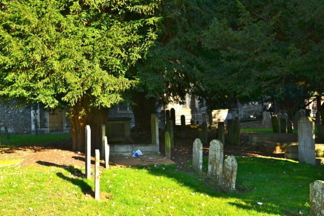 cementerio iglesia San Martín. Canterbury. 2011