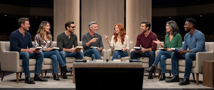 TF983 Team Members discuss books