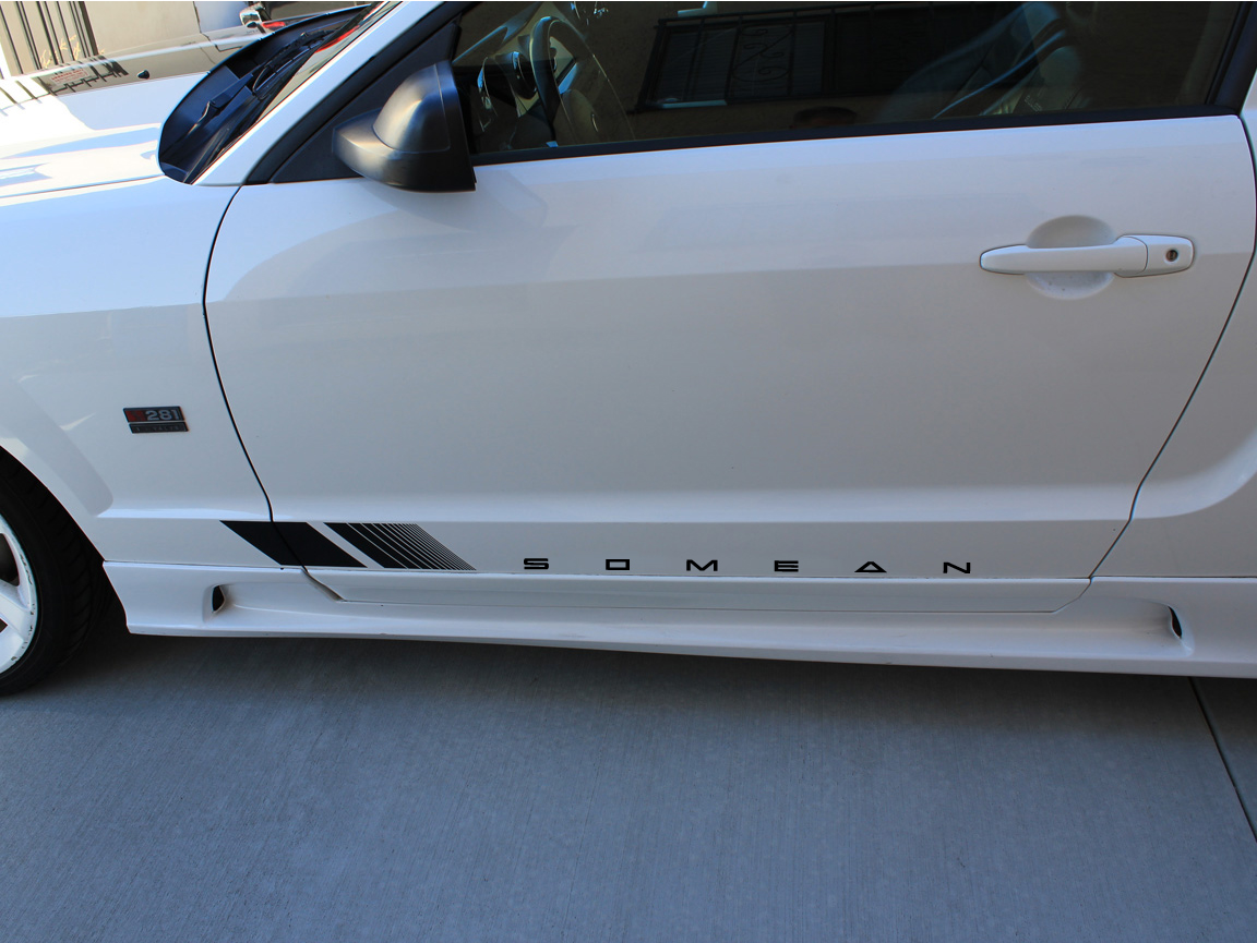 Door Decals - fits 2005-2009 Saleen S281 S351 - TFB Designs