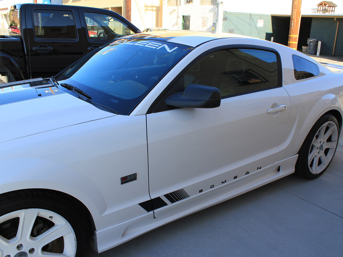 Door Decals - fits 2005-2009 Saleen S281 S351 - TFB Designs