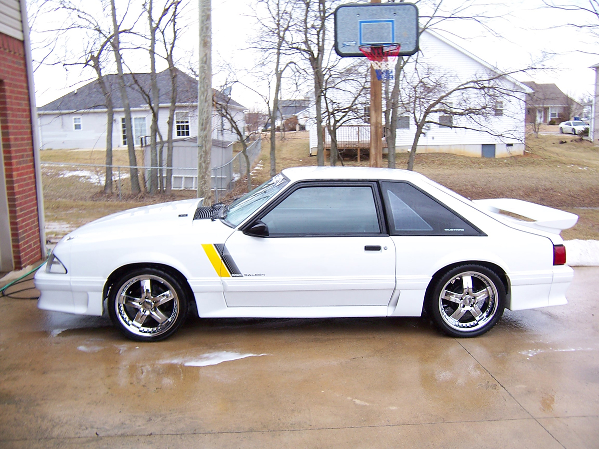 SSC Door Decals fits 1987-1993 Saleen Fox Body - TFB Designs