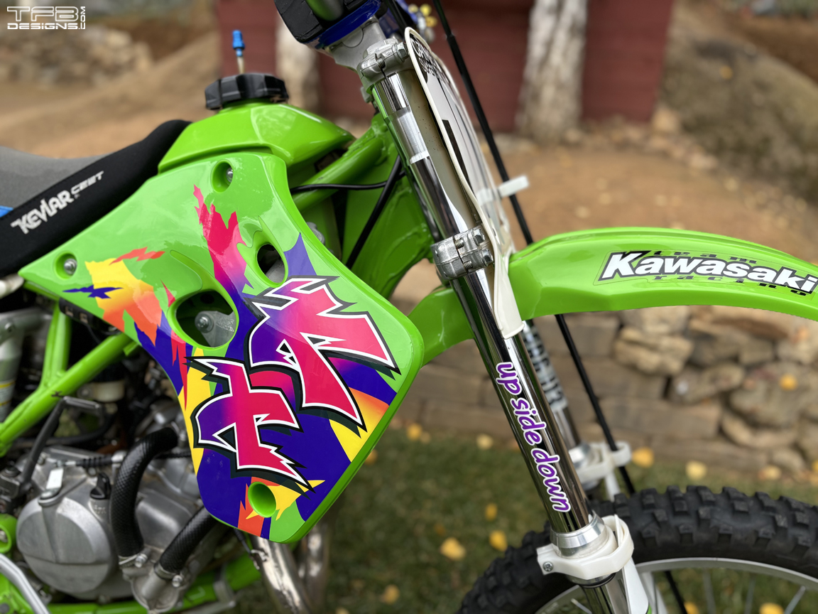 1994 KX80 OEM Graphics fits 1991-1997 Kawasaki KX80 / KX100 - TFB