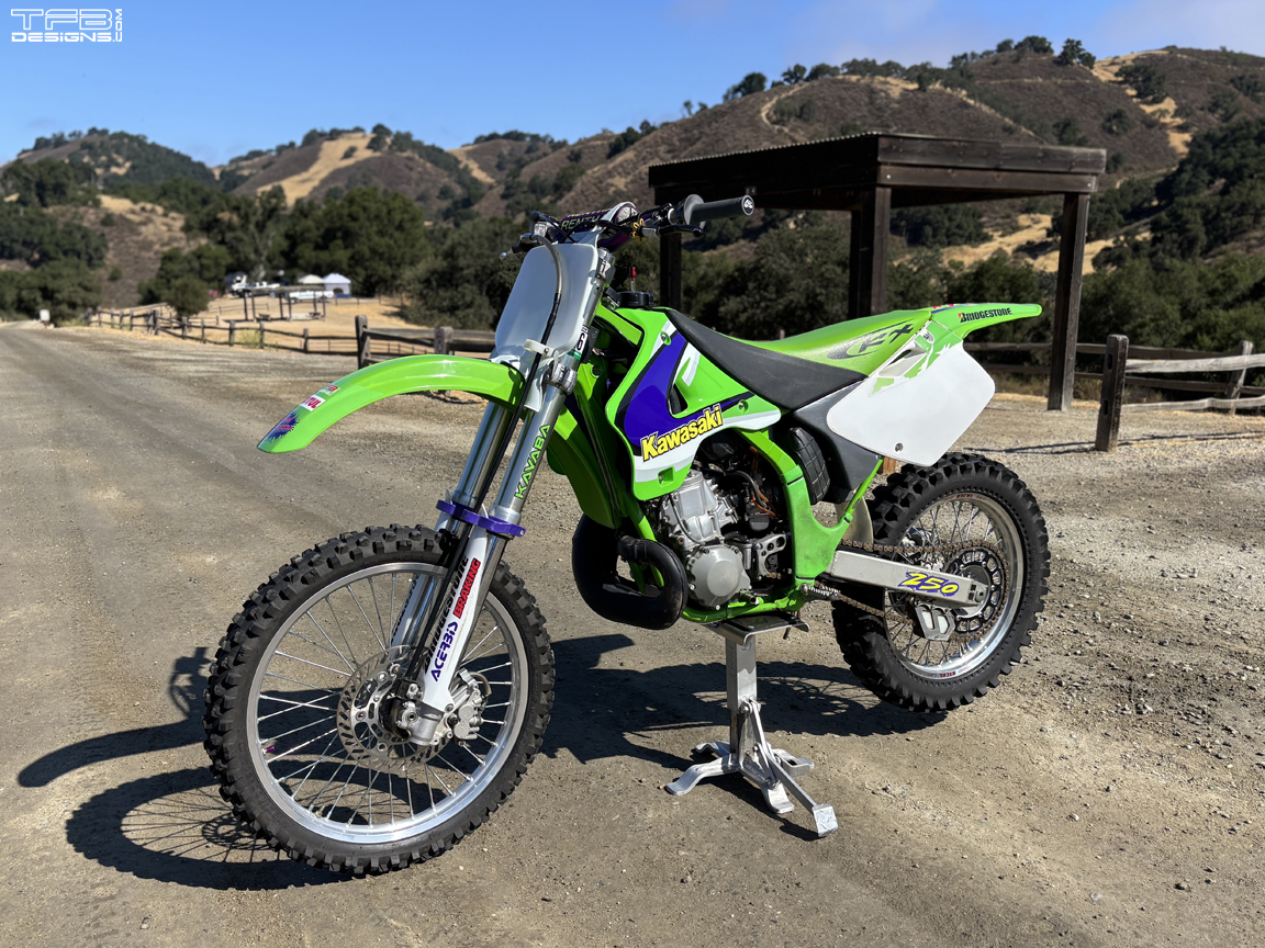 1998 KX250 OEM Graphics 1994-1998 Kawasaki KX250 / KX125 - TFB Designs