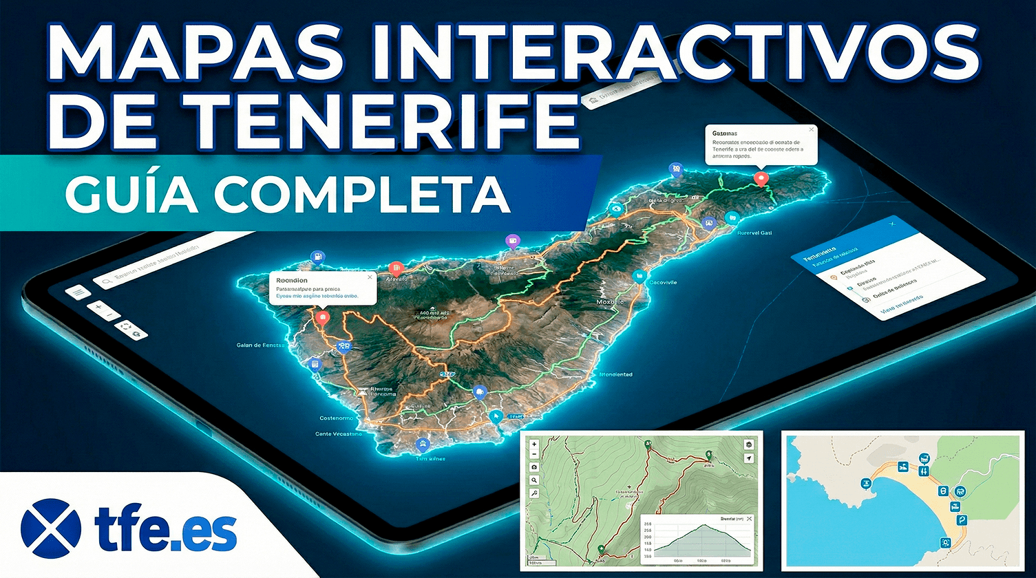 Interactive Maps Of Tenerife The Best Places TFE Es Mapas1web 