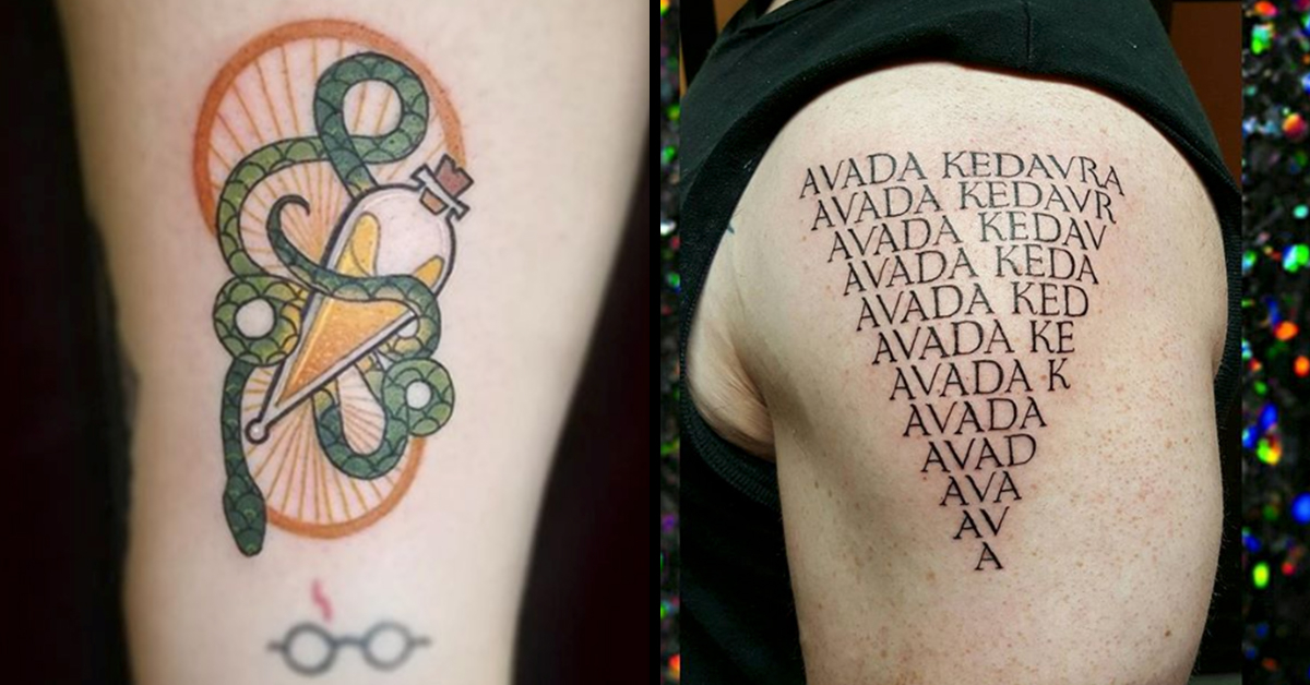 20 Slytherin Tattoos That Don T Totally Ssssuck