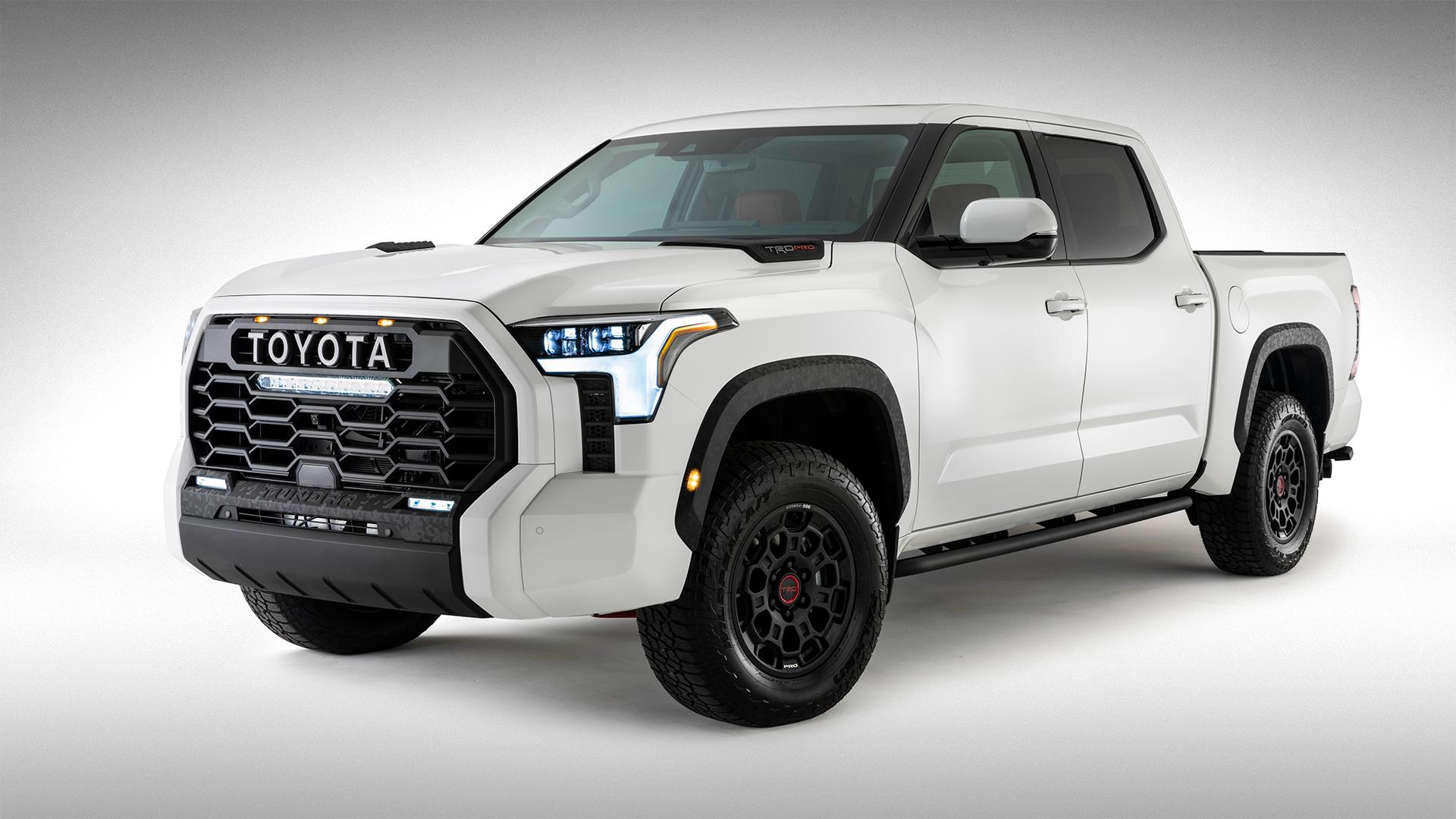 Any time a driver picks up a disabled vehicle, he must use safety equipment to ensu. 2022 Toyota Tundra TRD Pro - The Fast Lane Truck