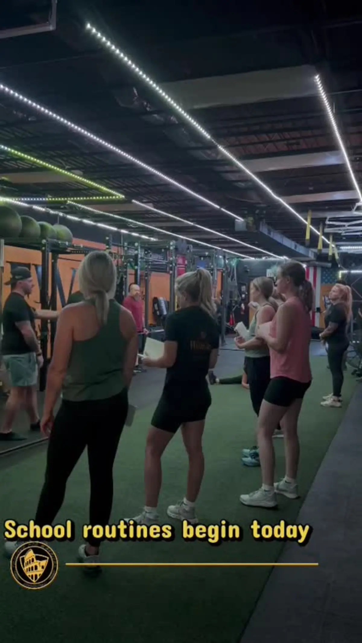 Members training together inside TFW Doylestown